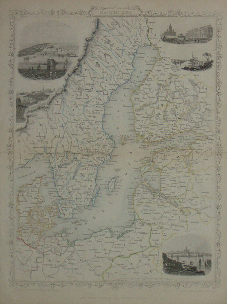 Map of Baltic Sea